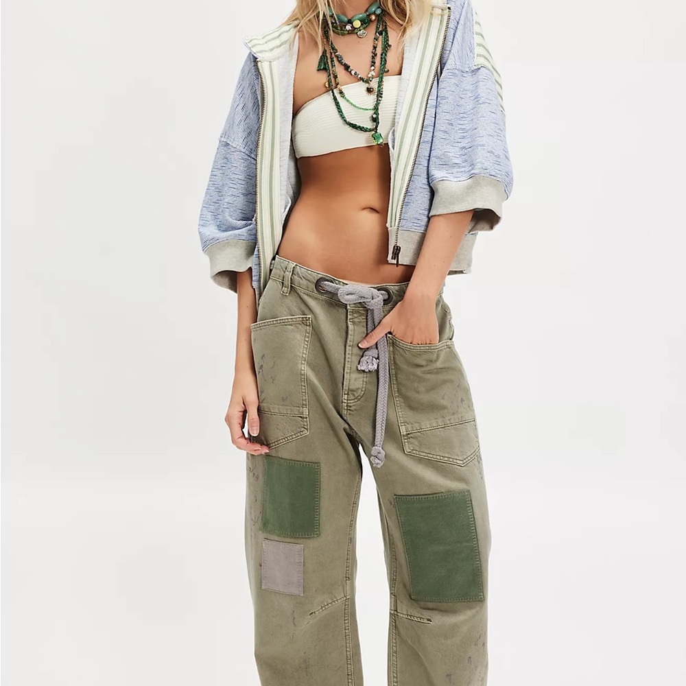 Worn twice Free People Moxie Barrel Jeans